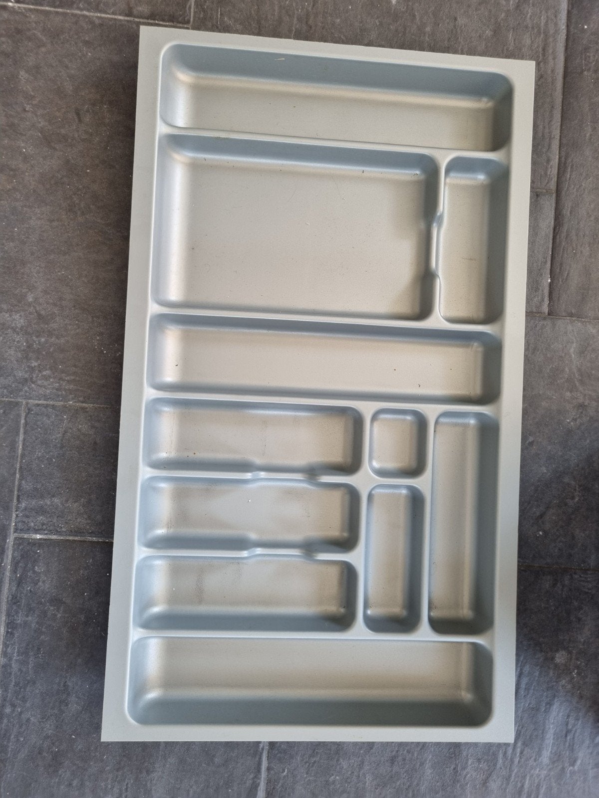 Besteklade - Handige opberger voor uw keuken, Ophalen, Zo goed als nieuw, Kunststof, Grijs