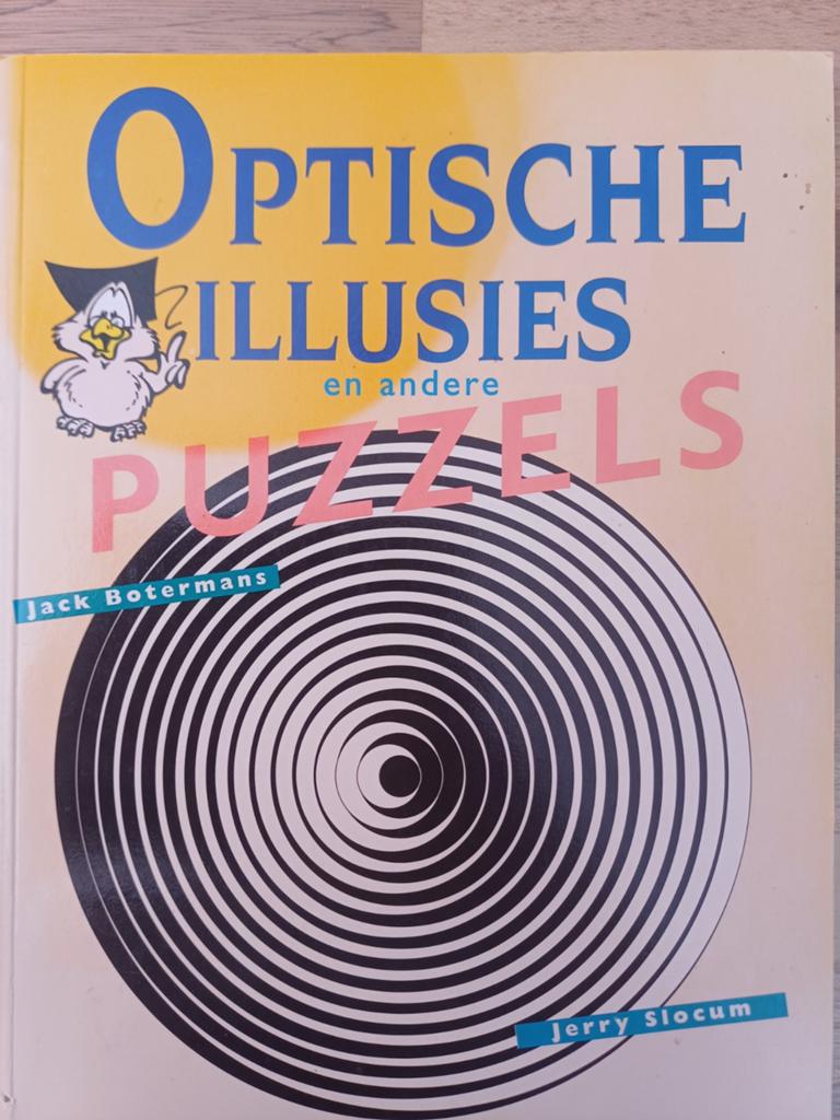 Jack Botermans - Optische illusies en andere puzzels, Boeken, Ophalen of Verzenden, Zo goed als nieuw, Jack Botermans, Denksport