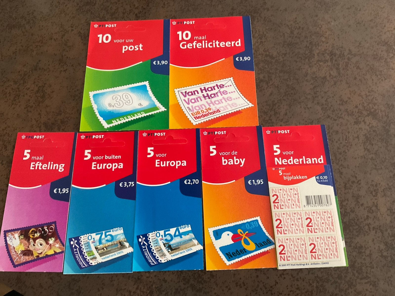 Nieuwe Postzegelboekjes - Diverse Thema's en Waardes, Ophalen of Verzenden, Na 1940, Postfris