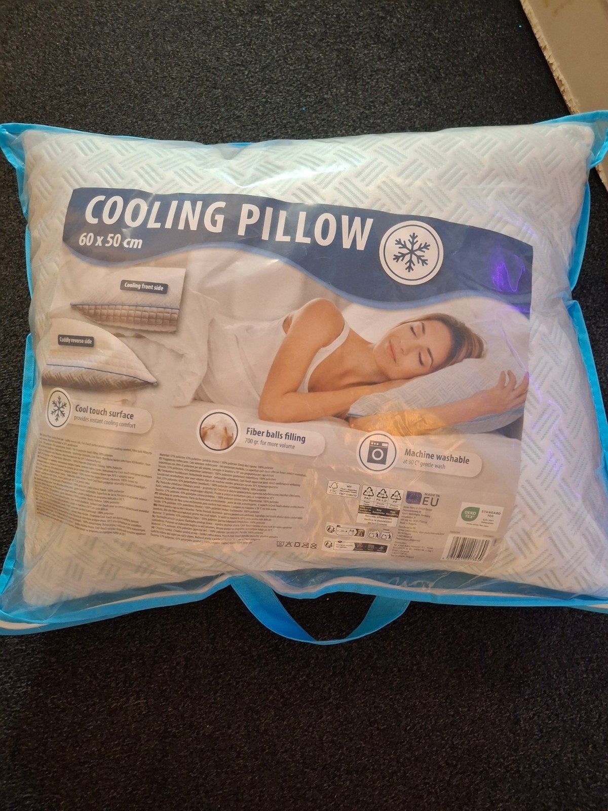Nieuw Cooling Pillow 60x50 cm - Ongebruikt, Huis en Inrichting, Slaapkamer | Beddengoed, Ophalen