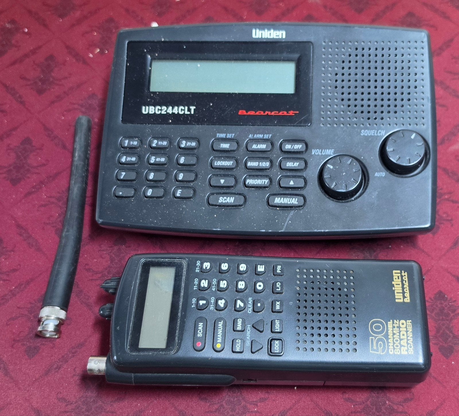 Uniden scanners , 2 stuks.., Telecommunicatie, Scanners, Ophalen, Gebruikt, Draagbaar
