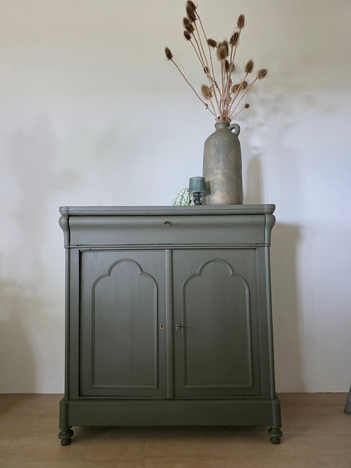 Prachtig gerestyled vintage kastje – Kleur: Forest (Shades), Ophalen