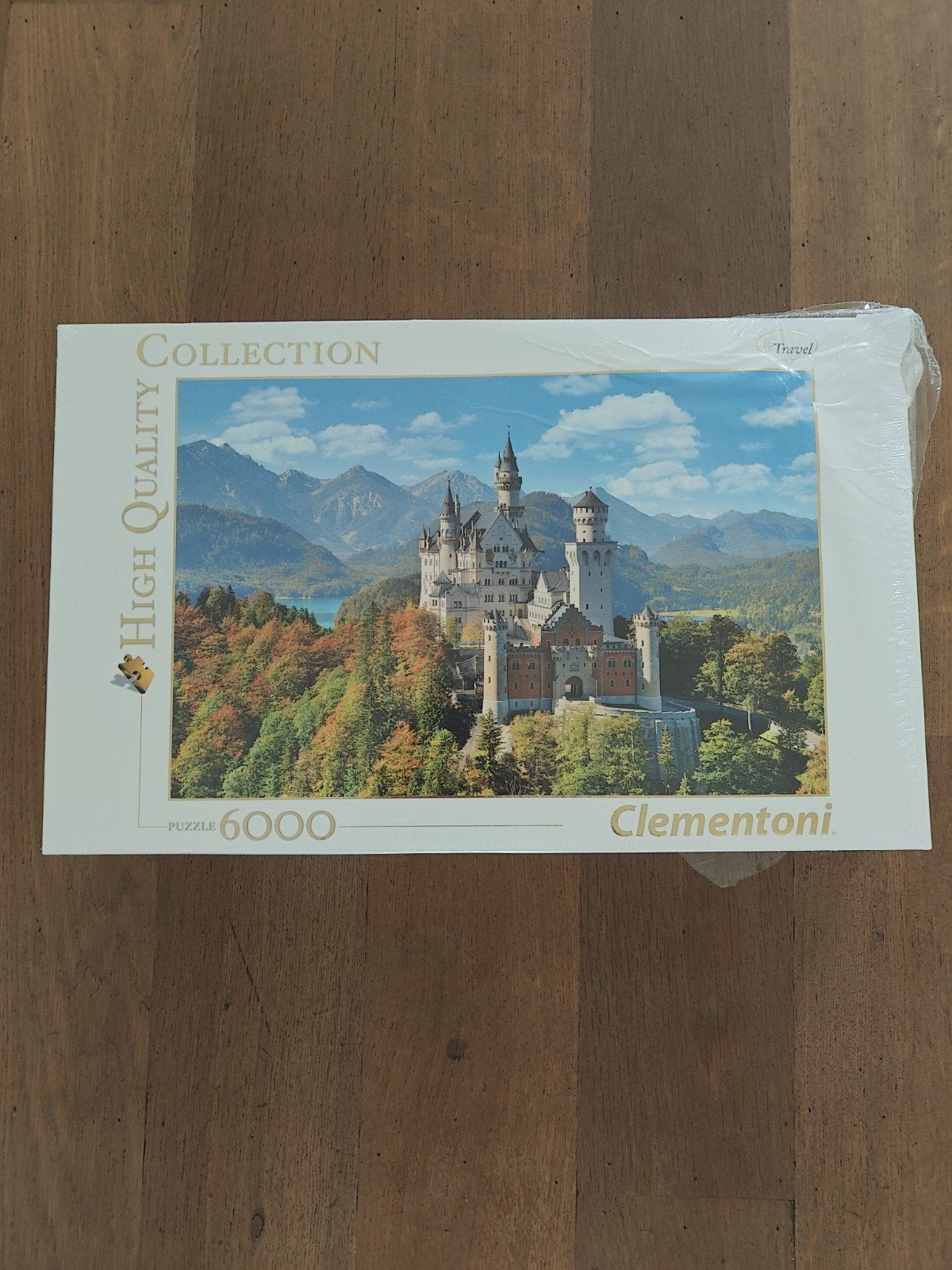 Clementoni Legpuzzel Neuschwanstein Kasteel 6000 Stukjes, Ophalen, Meer dan 1500 stukjes, Nieuw, Legpuzzel