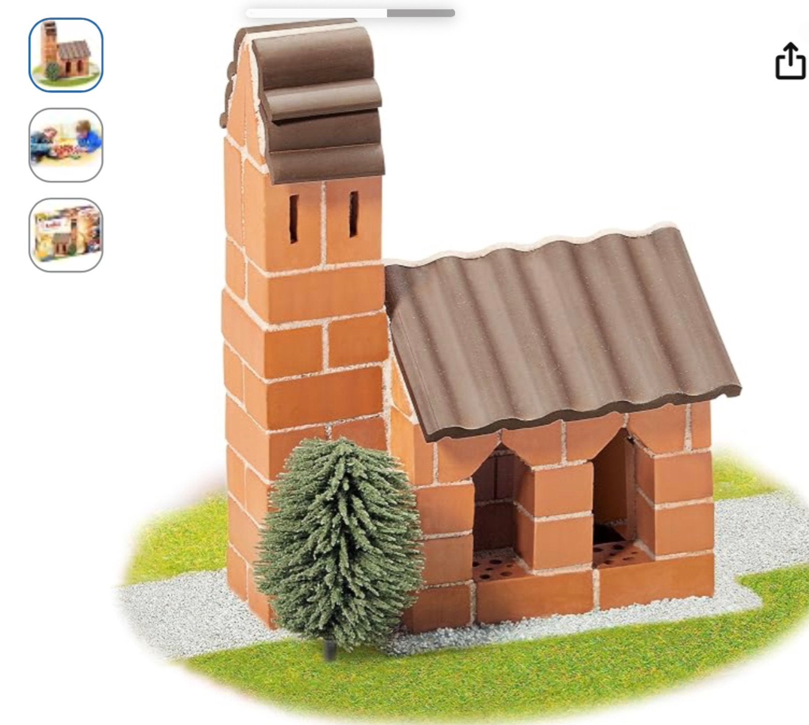 Teifoc Bouwset Kerk -Tei 4050, Ophalen of Verzenden, Gebruikt, Overige merken