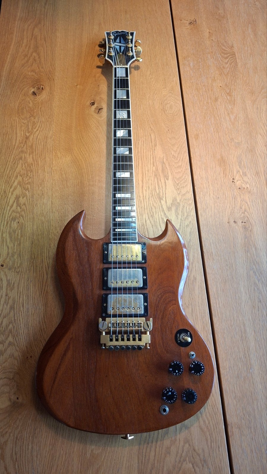 Gibson SG Custom 1978, Muziek en Instrumenten, Ophalen of Verzenden, Zo goed als nieuw, Solid body, Gibson