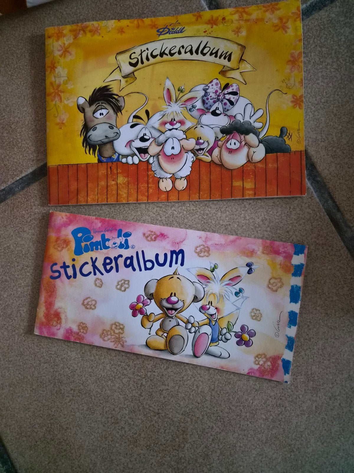 lege diddl sticker albums, Verzamelen, Ophalen of Verzenden, Zo goed als nieuw