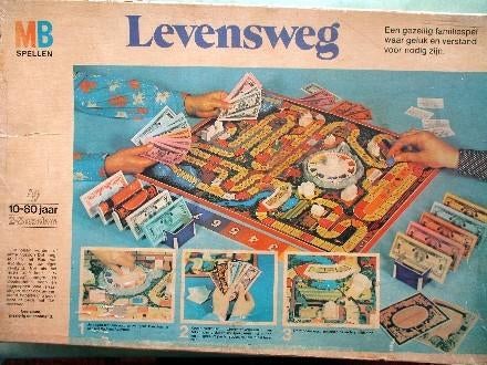 Levensweg (1972), Hobby en Vrije tijd, Gezelschapsspellen | Bordspellen, Ophalen of Verzenden