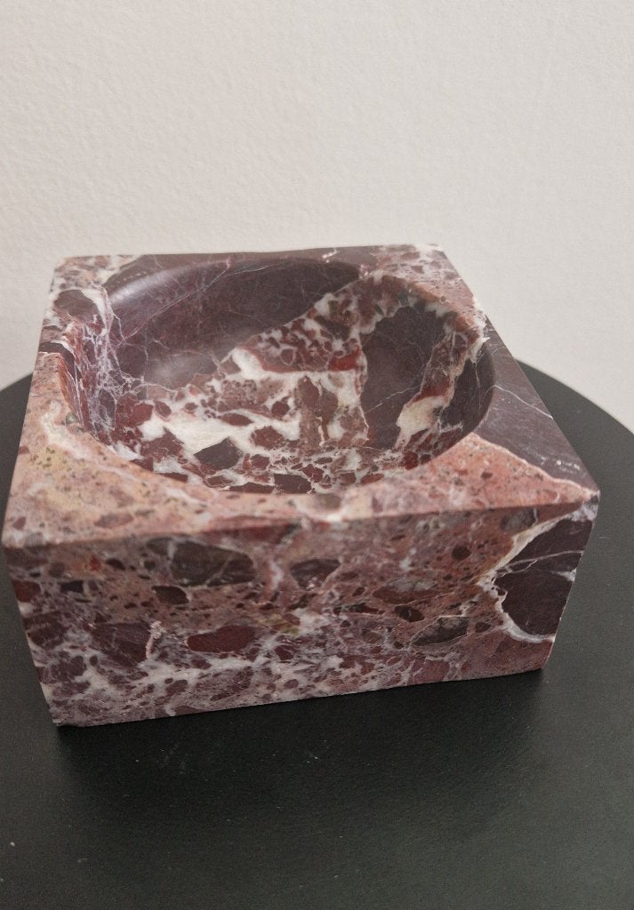 Stoned Marmer schaaltje, Huis en Inrichting, Overige typen, Vierkant, Nieuw, Ophalen of Verzenden