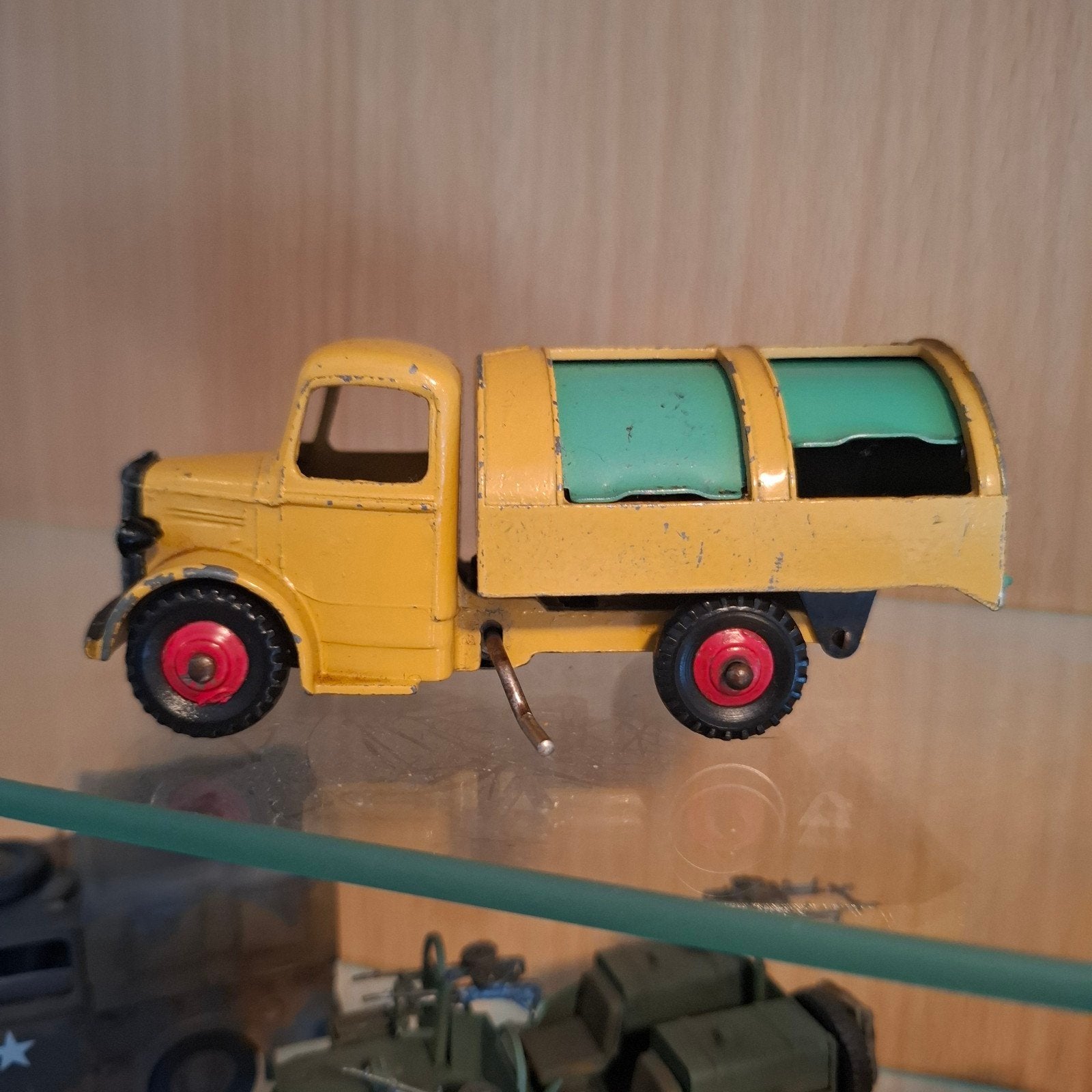 Vintage Dinky Toys Bedford vuilniswagen, Ophalen of Verzenden, Gebruikt