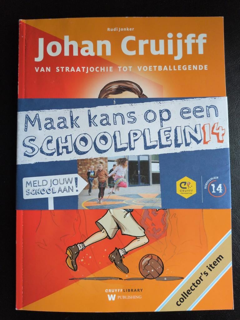 Johan Cruijff, Verzamelen, Sportartikelen en Voetbal, Verzenden, Zo goed als nieuw, Ajax, Boek of Tijdschrift