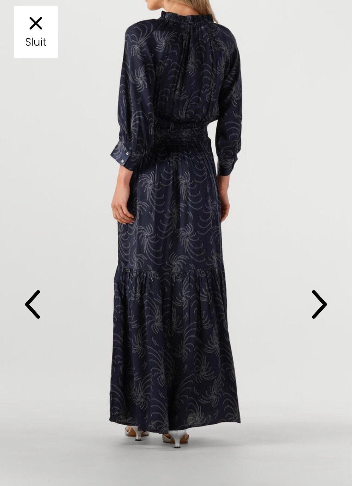 Ibana maxi jurk blauw. Als nieuw., Kleding | Dames, Maat 38/40 (M), Blauw, Ophalen of Verzenden, Zo goed als nieuw