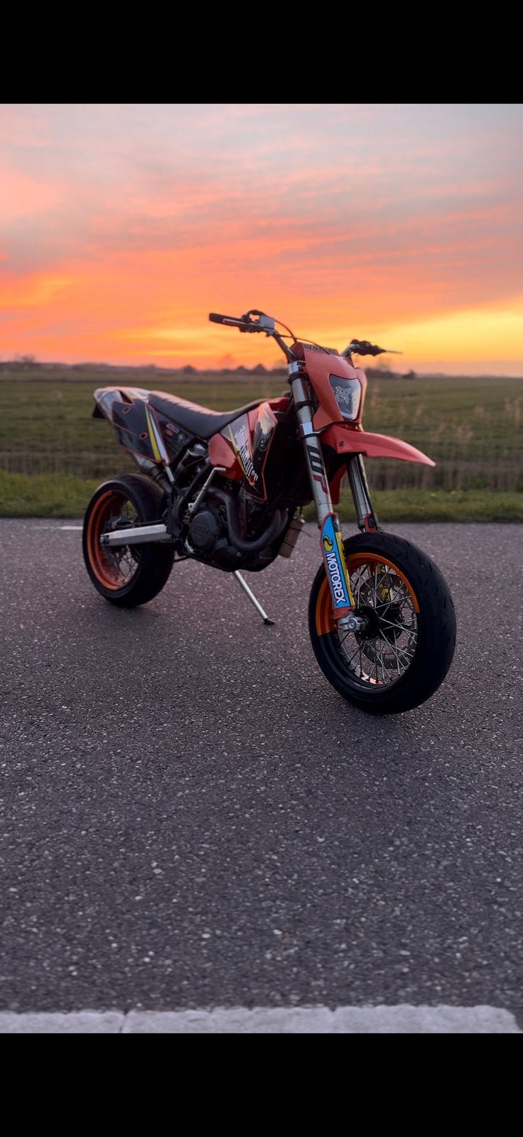 Ktm 525 exc supermotor, Ophalen