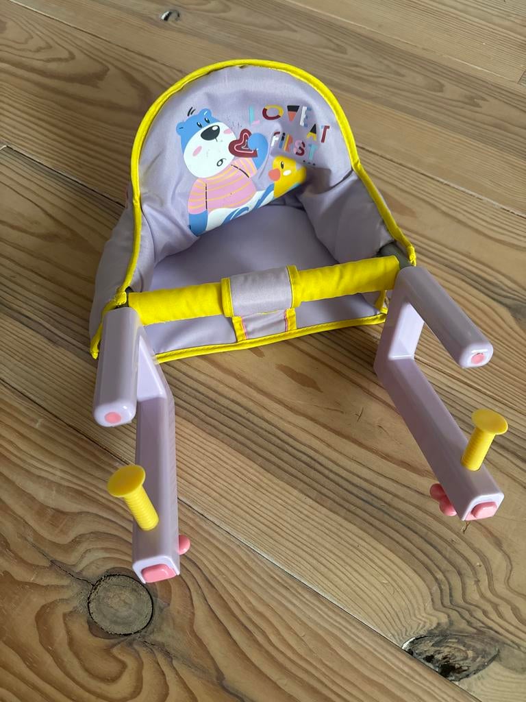 Kinderstoel Baby Born om aan tafel vast te maken, Ophalen, Zo goed als nieuw, Babypop
