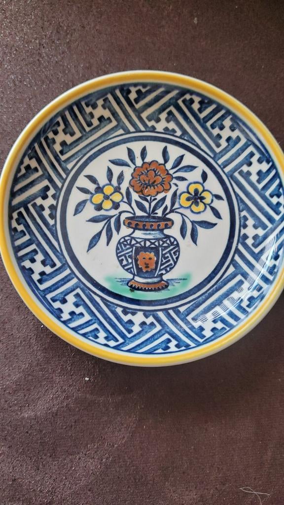 Klein bordje villeroy en boch handgemaakt, Antiek en Kunst, Ophalen of Verzenden