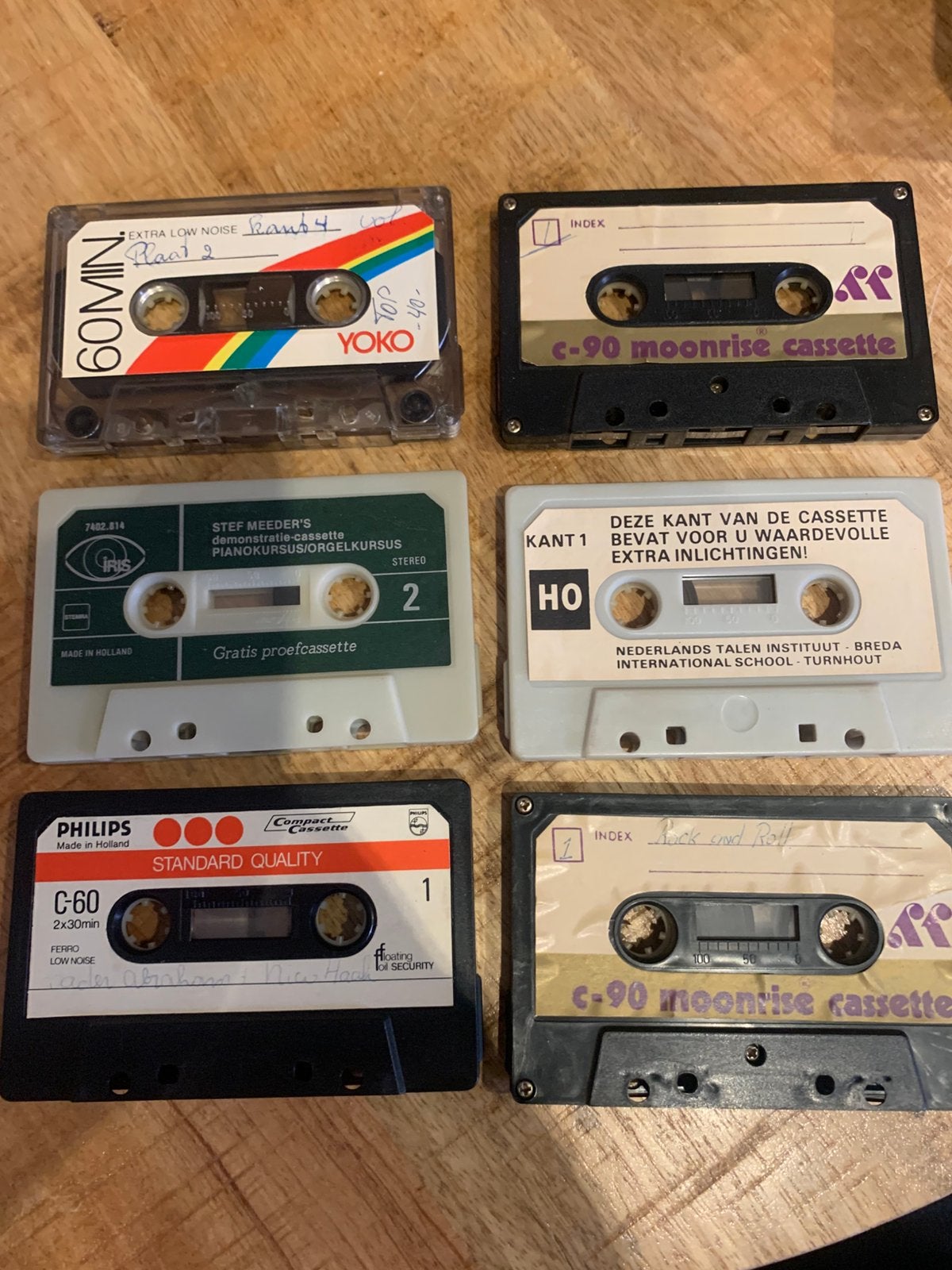 Bespeelde cassettebandjes, Cd's en Dvd's, Cassettebandjes, Ophalen of Verzenden, Zo goed als nieuw, Overige genres, 2 t/m 25 bandjes