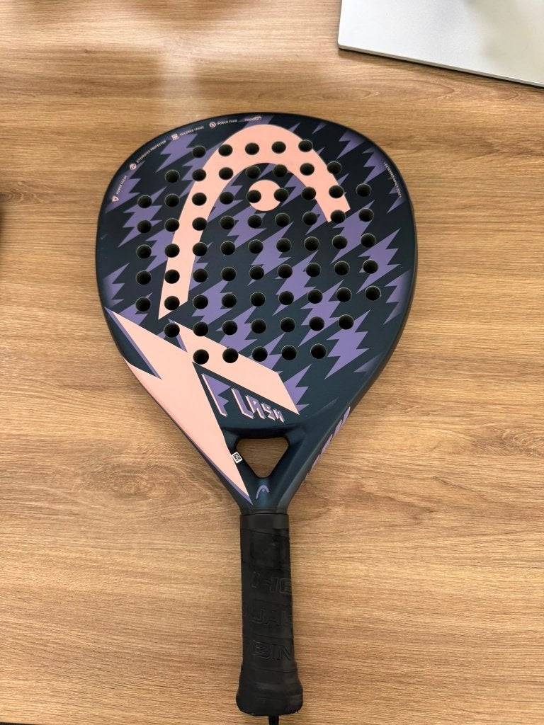 Head flash padel racket Paars, Ophalen of Verzenden, Zo goed als nieuw, Padelracket