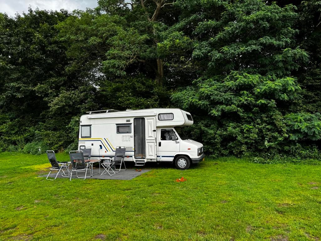 Camper Fiat Ducato Burstner (1989) in goede staat, Caravans en Kamperen, Campers, Chemisch toilet, Standaard zit, Alkoof, Ringverwarming