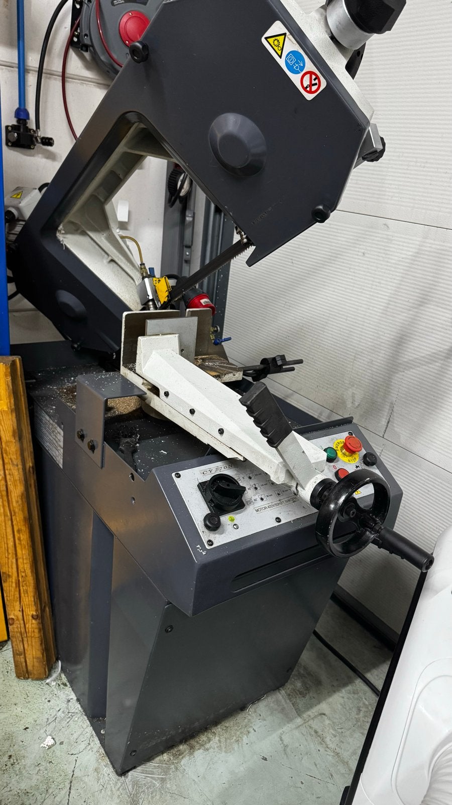 Professionele lintzaagmachine - Gebruikt, Ophalen, Gebruikt, 70 mm of meer, Lintzaag