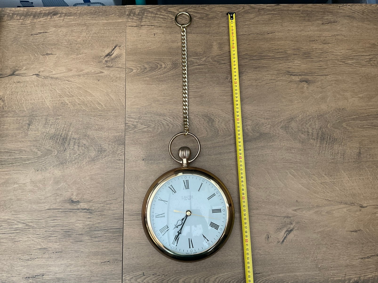 Vintage mural pocket watch Landex Royal Craft wandklok, Antiek en Kunst, Antiek | Klokken, Ophalen