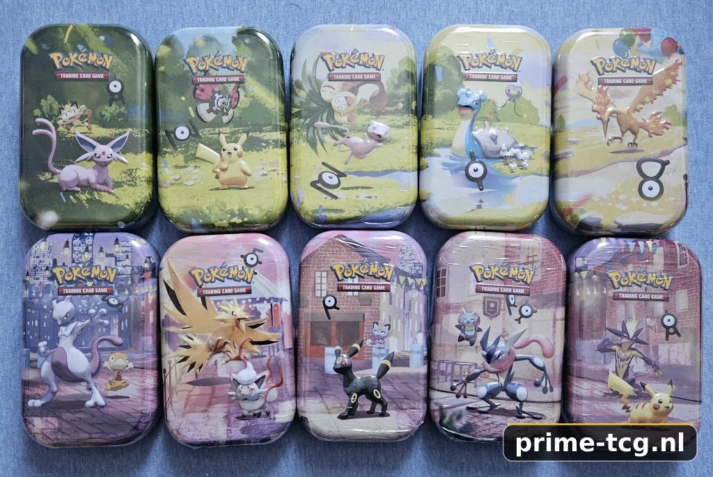 Pokémon 30th Celebration – Mini Tins, Ophalen, Nieuw, Boosterbox, Foil