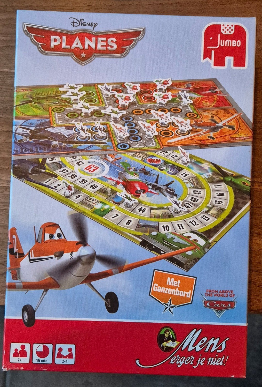 Disney Planes Mens erger je niet & Ganzenbord, Ophalen of Verzenden, Jumbo