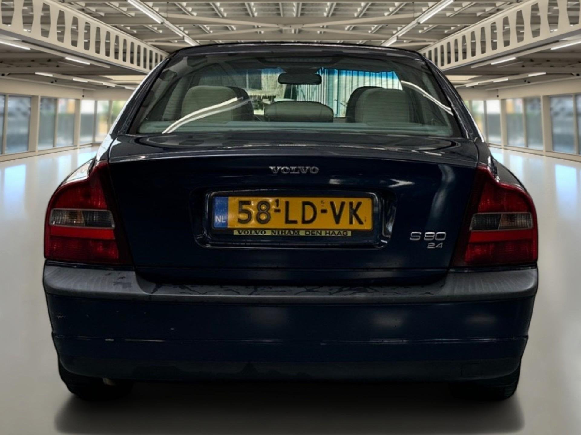 Volvo S80 2.4 Dynamic LPG!, ijskoude airco, Goed onderhouden, Auto's, Blauw, Bedrijf, 2435 cc, 1533 kg