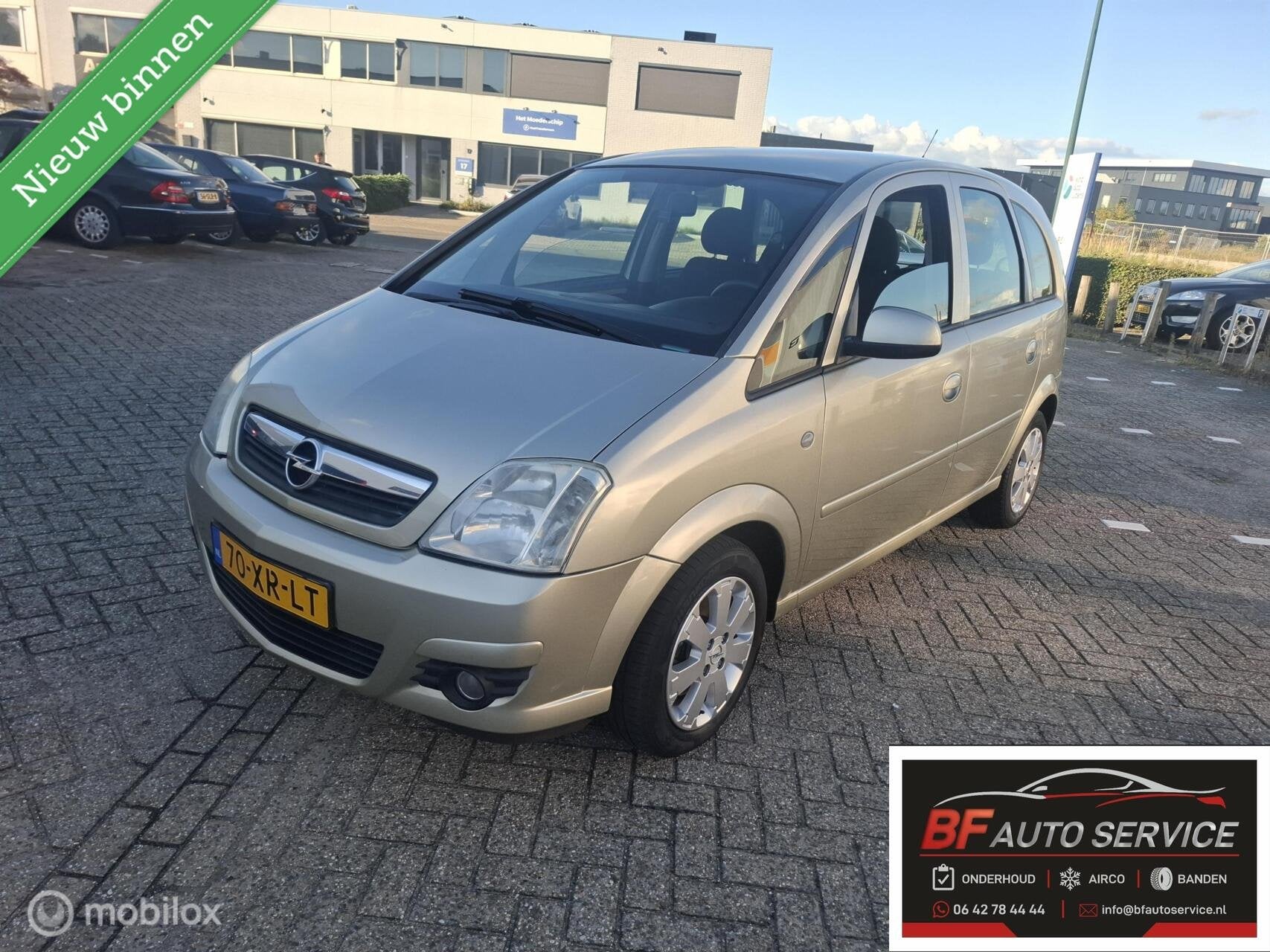 Opel Meriva 1.6-16V Cosmo/Airco/Dis-riem/Goed onderhouden, Auto's, Voorwielaandrijving, 15 km/l, Gebruikt, 4 cilinders