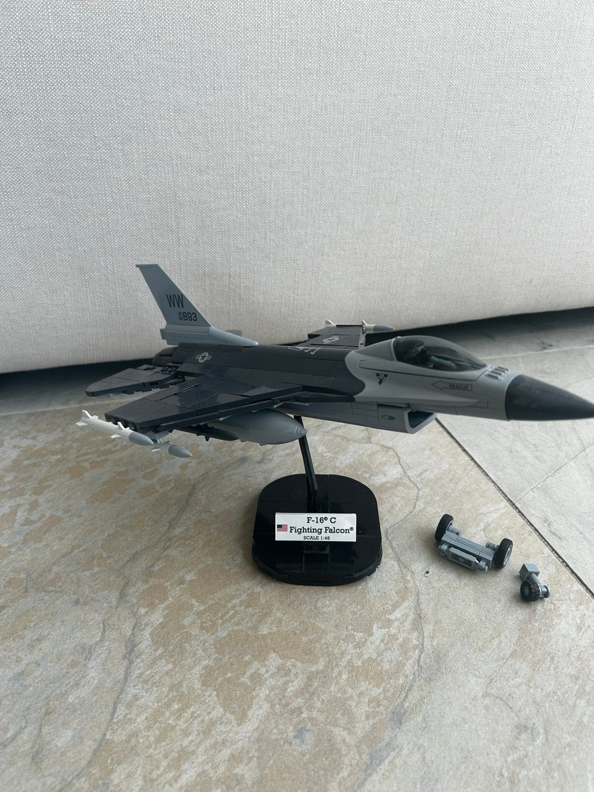 F16 Cobi Bricks, Ophalen of Verzenden, Zo goed als nieuw, Megabloks