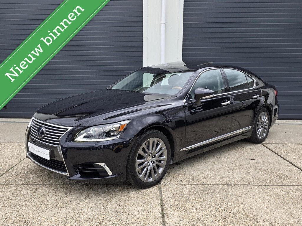 Lexus LS 600h President Line 2013 2 JAAR GARANTIE, Auto's, Lexus, Automaat, Gebruikt, Blauw, Leder
