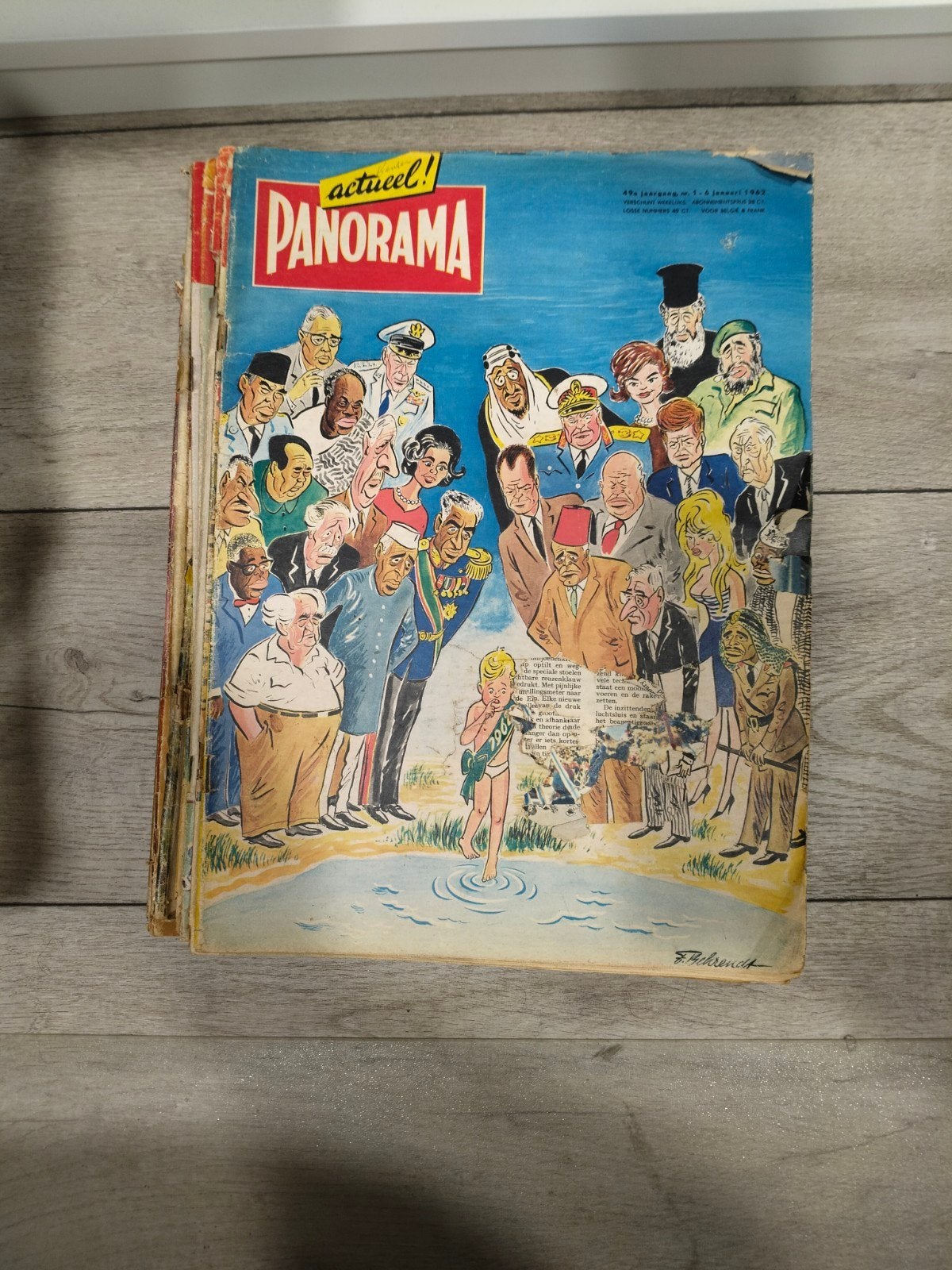 Actueel! Panorama - jaargangen, Verzenden, 1960 tot 1980, Nederland, Tijdschrift