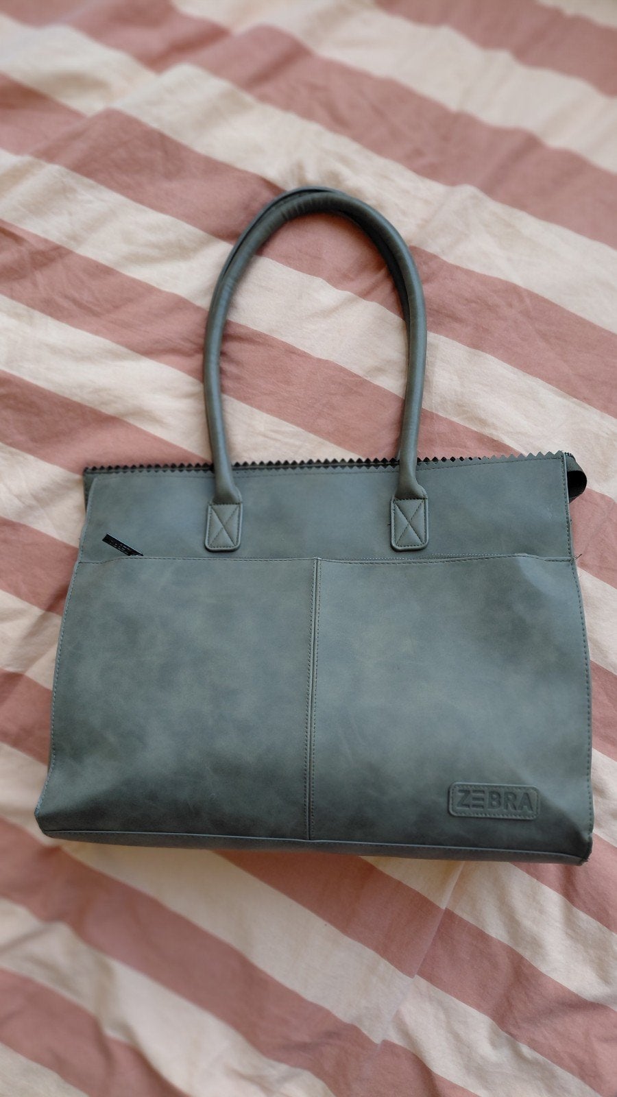Tas, ZEBRA, Ophalen of Verzenden, Zo goed als nieuw, Grijs, Handtas