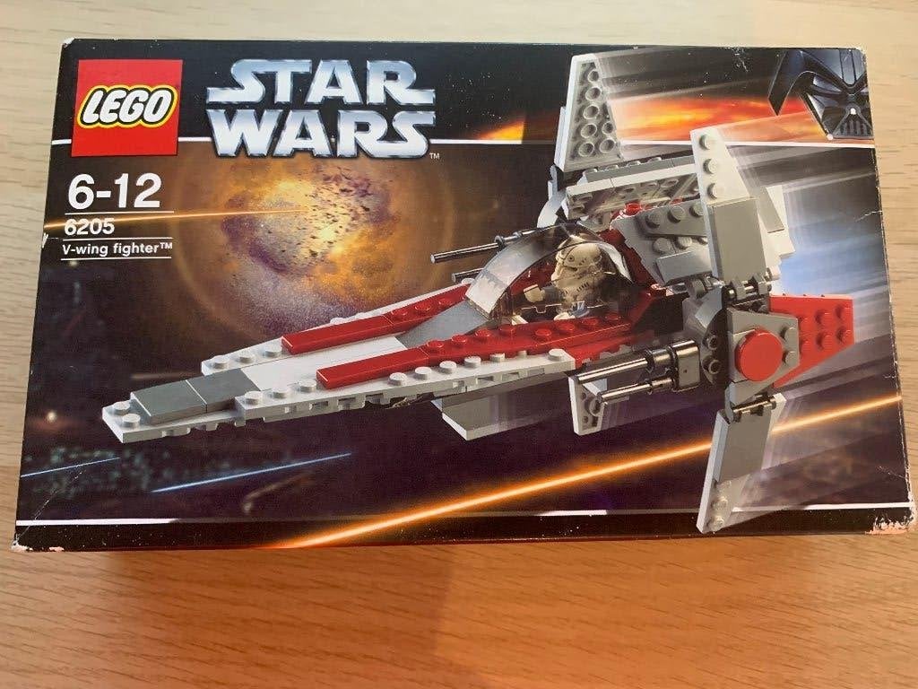 6205 V-wing Fighter, Inclusief instructies, Star Wars, Lego, Ophalen of Verzenden