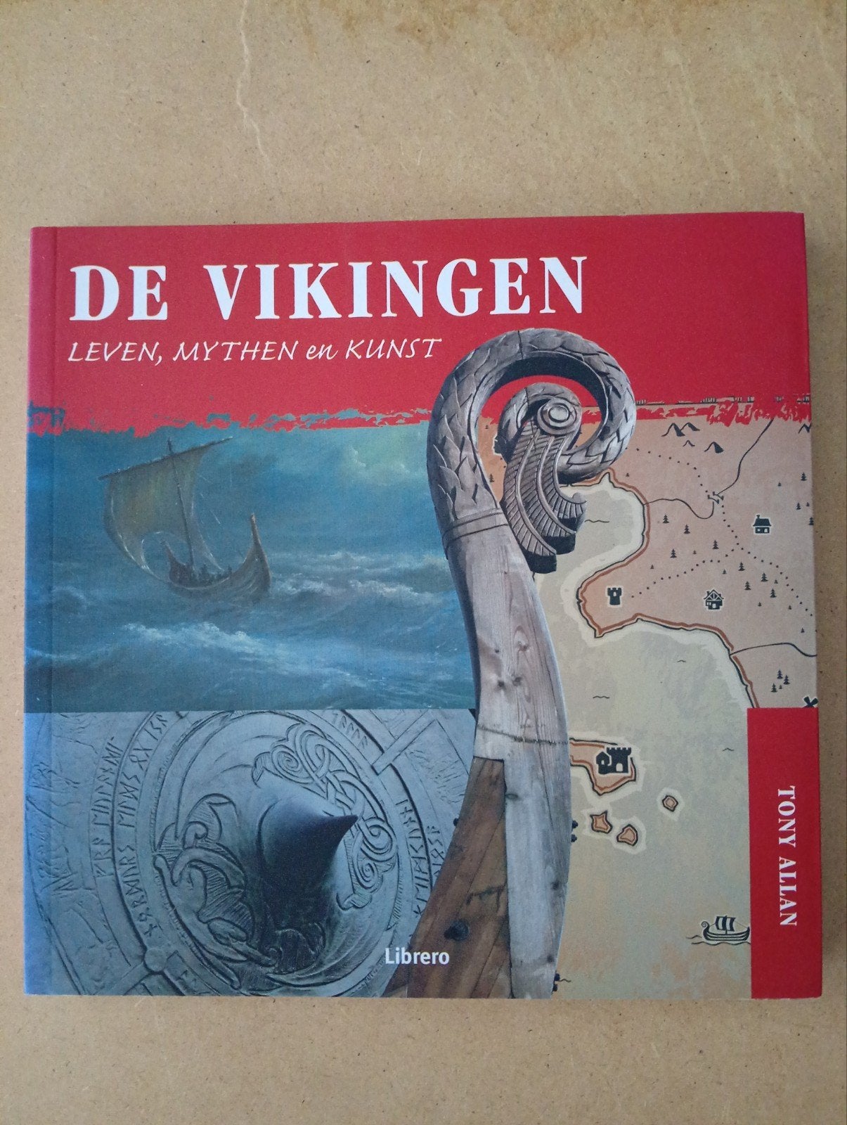 De Vikingen: Leven, Mythen en Kunst - Tony Allan, Boeken, Europa overig, Zo goed als nieuw, Ophalen of Verzenden, Tony Allan