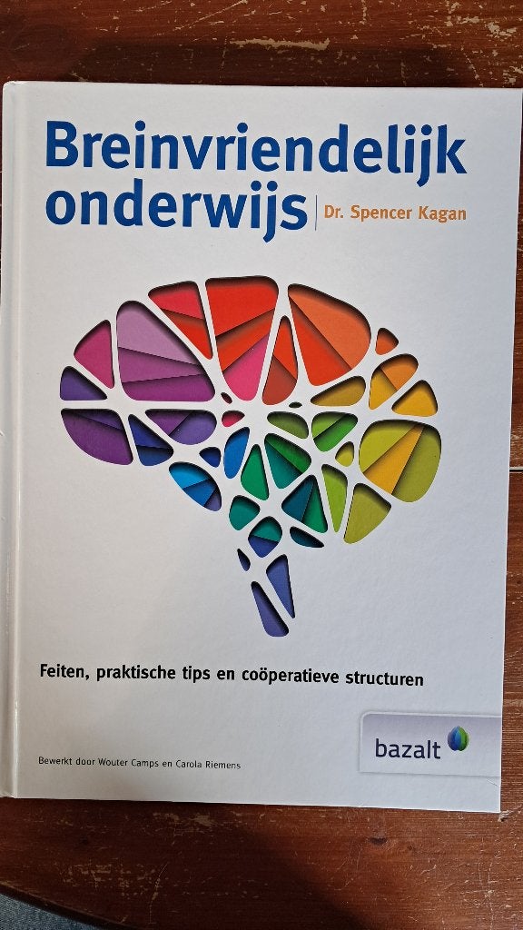 Interessant boek: Breinvriendelijk onderwijs, Ophalen of Verzenden, Zo goed als nieuw, Dr. Spencer Kagan