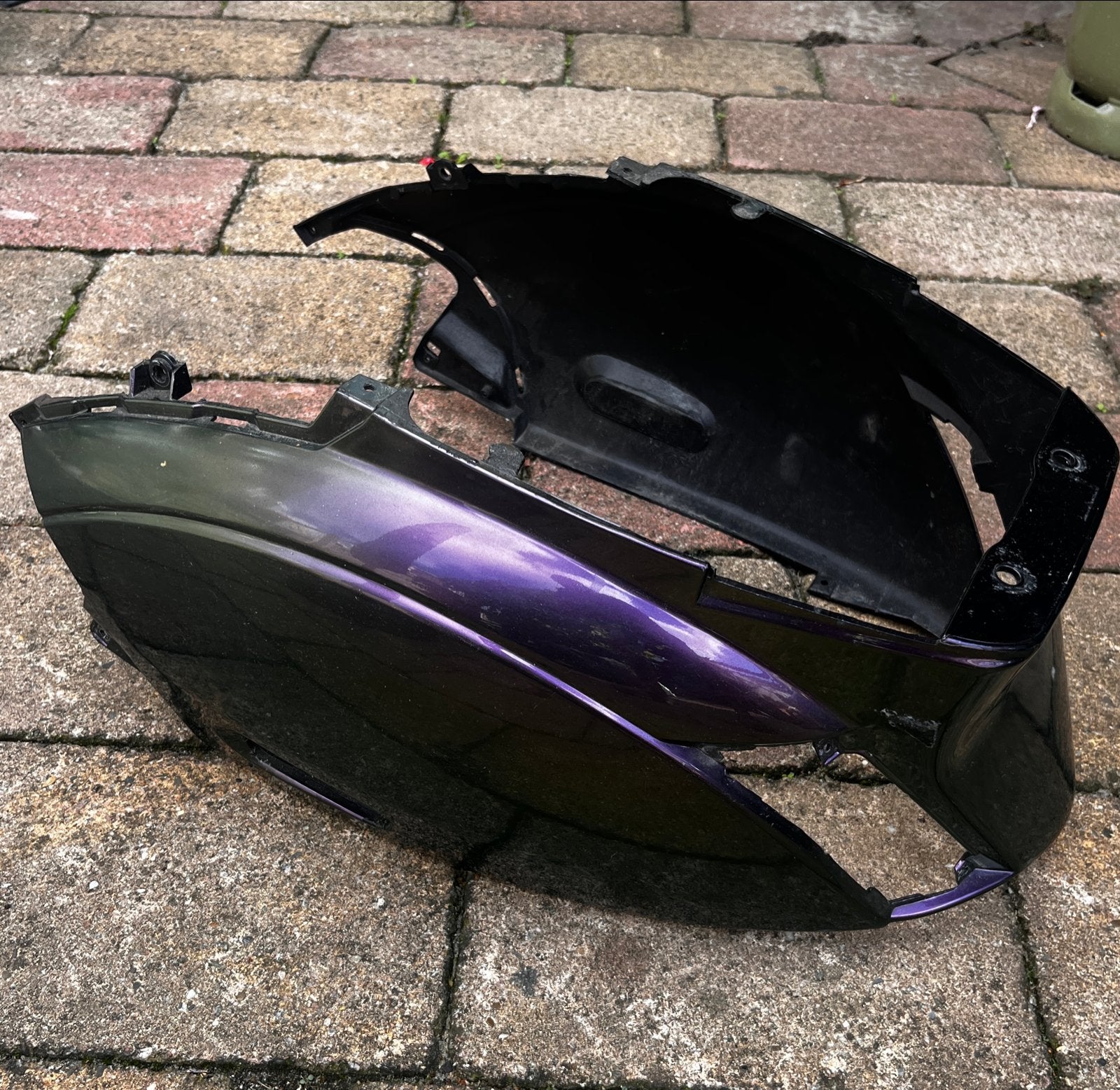Piaggio Zip Kap - Paars/Zwart, Ophalen of Verzenden, Gebruikt, Kap, Piaggio