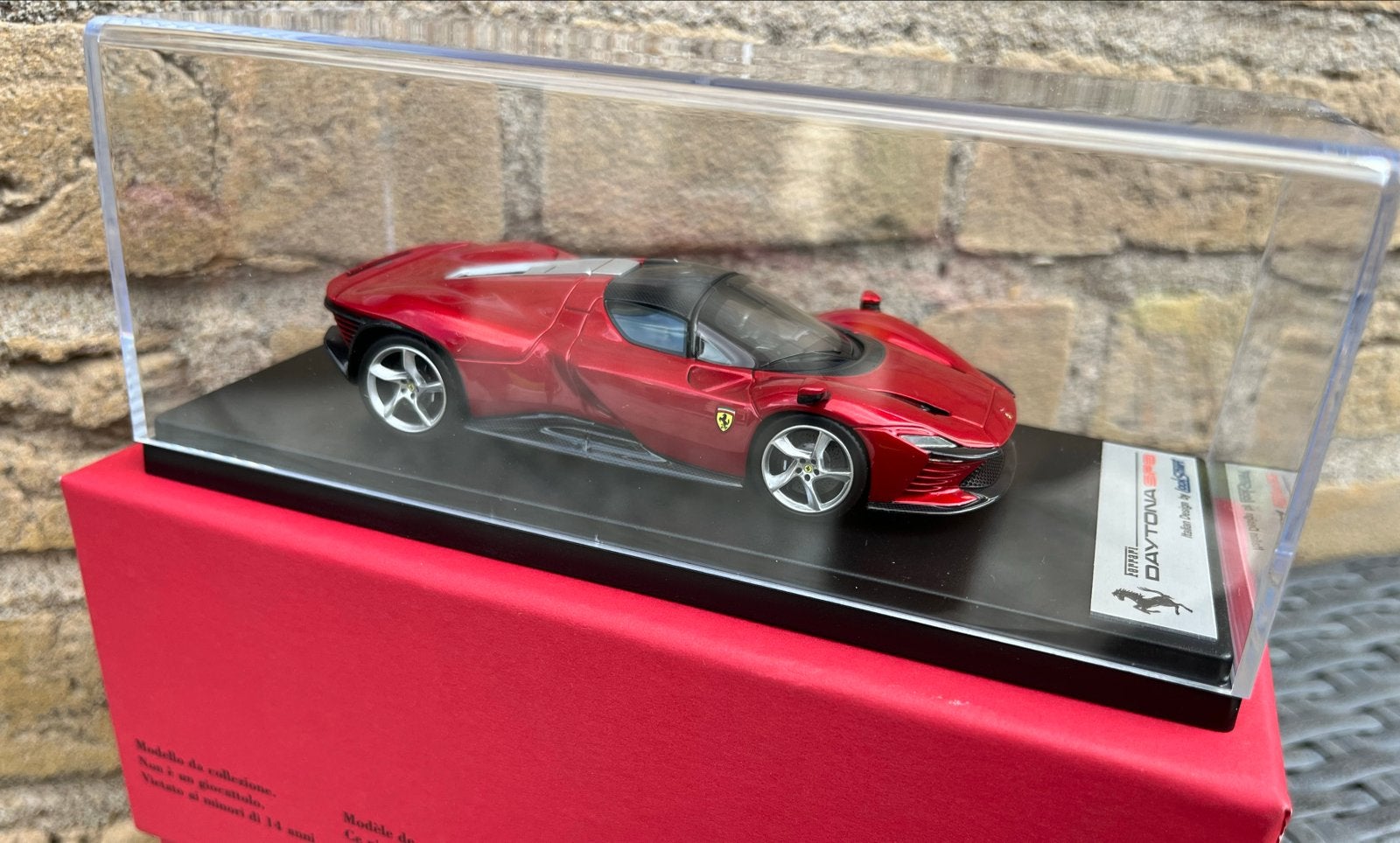 Ferrari Daytona SP3 Looksmart modelauto 1:43, Ophalen of Verzenden, Nieuw, Overige typen