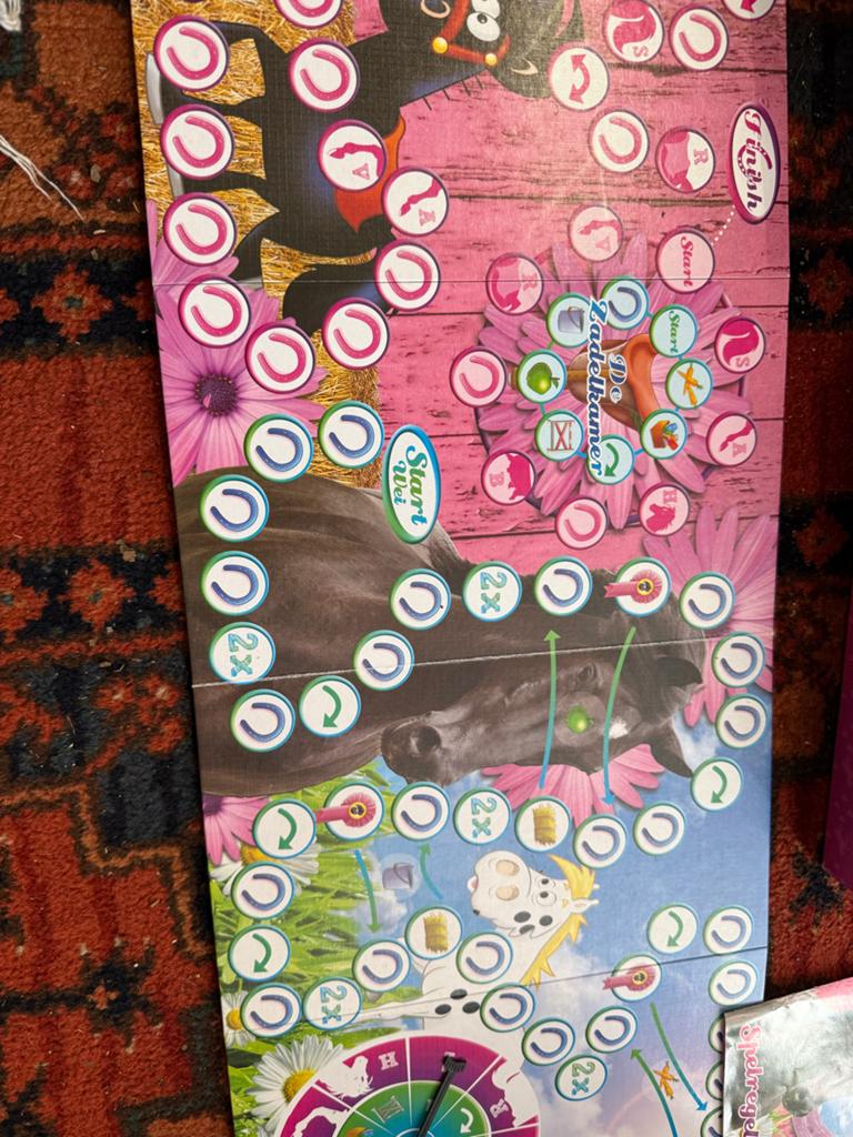 Penny Paarden Spel - Compleet Gezelschapsspel, Hobby en Vrije tijd, Gezelschapsspellen | Bordspellen, Drie of vier spelers, Ophalen