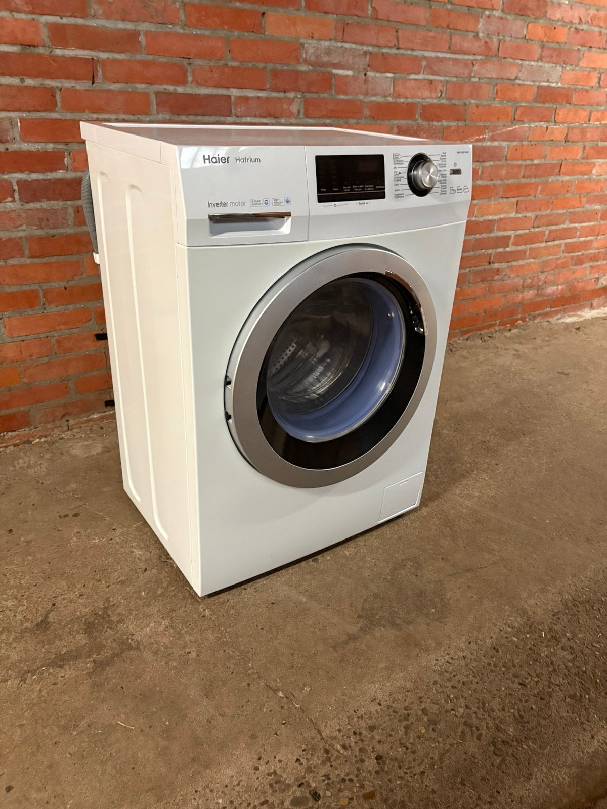 Nette Haier wasmachine 7 kg 1400 toeren, Ophalen, Zo goed als nieuw, 85 tot 90 cm, 1200 tot 1600 toeren