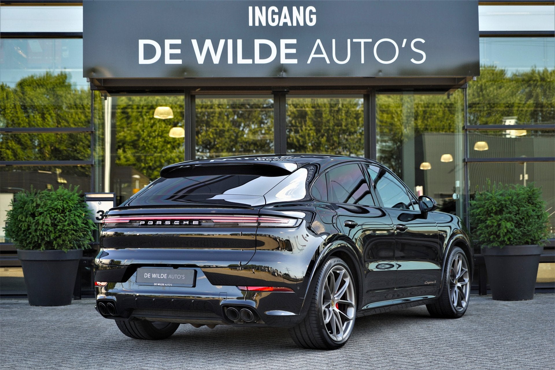 Porsche Cayenne Coupé 3.0 S E-Hybrid SportDesign SoftClose, Automaat, Verblindingsvrij grootlicht, Gebruikt, Zwart