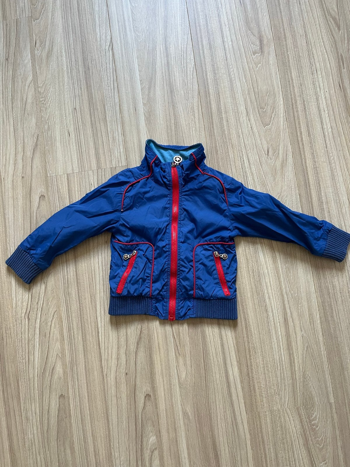 KIK*KID Jasje Blauw Maat 86, Kinderen en Baby's, Ophalen, Zo goed als nieuw, Jongetje of Meisje, Jasje