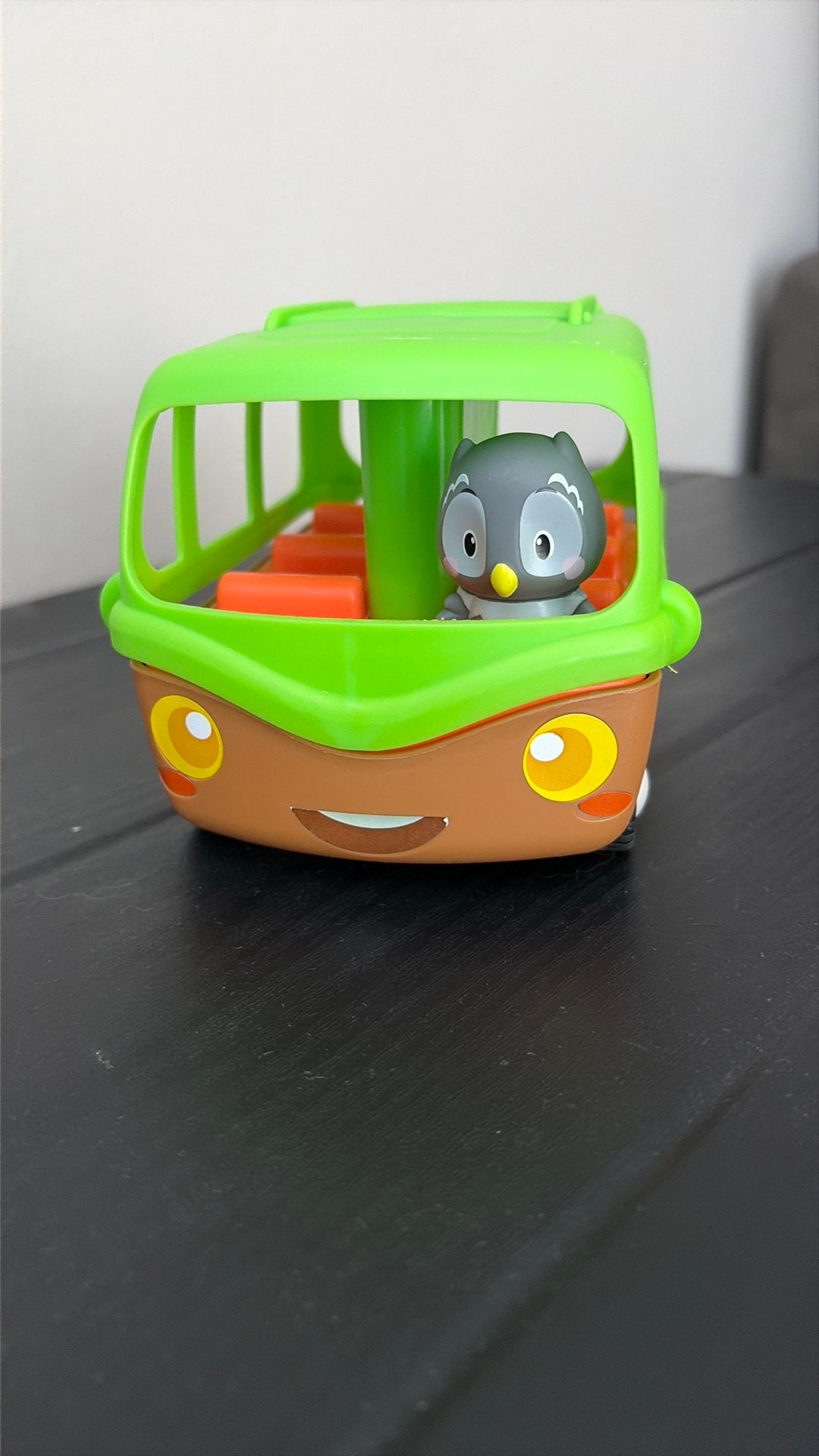 Klorofil schoolbus, Ophalen, Gebruikt