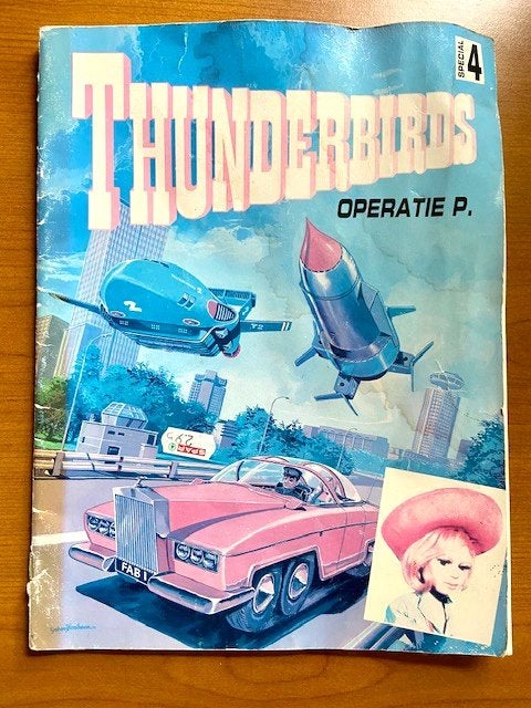 Vintage Thunderbirds Strip, Verzamelen, Ophalen of Verzenden, Gebruikt, Tv, Overige typen