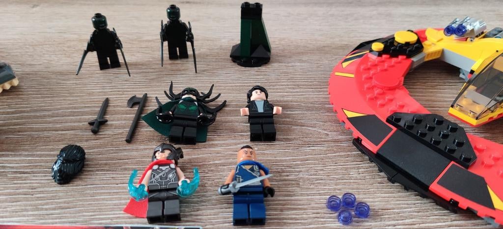 76084 - Battle for Asgard, Kinderen en Baby's, Speelgoed | Duplo en Lego, Compleet, Marvel, Lego, Ophalen of Verzenden