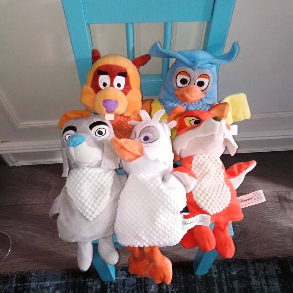 Complete serie Fabeltjeskrant handpoppen Plus, Verzamelen, Supermarktacties, Plus, Ophalen of Verzenden