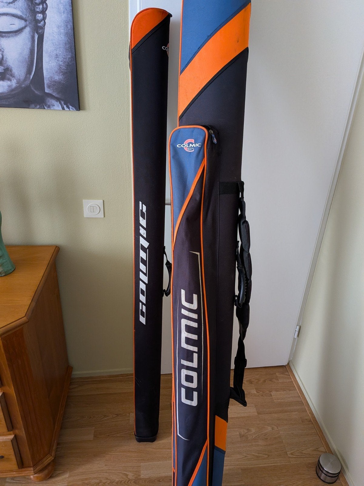 colmic fire carp evo 13m uitgebreide pack, Ophalen, Zo goed als nieuw, Vaste hengel