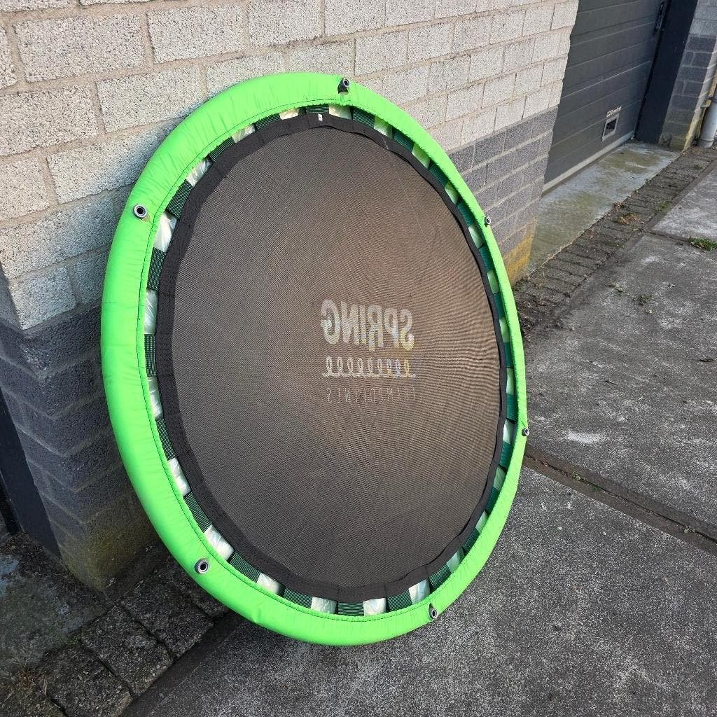 ZGAN SPRING trampoline doorsnede 140 cm ZONDER POTEN !!, Kinderen en Baby's, Speelgoed | Buiten | Trampolines, Ophalen, Zo goed als nieuw