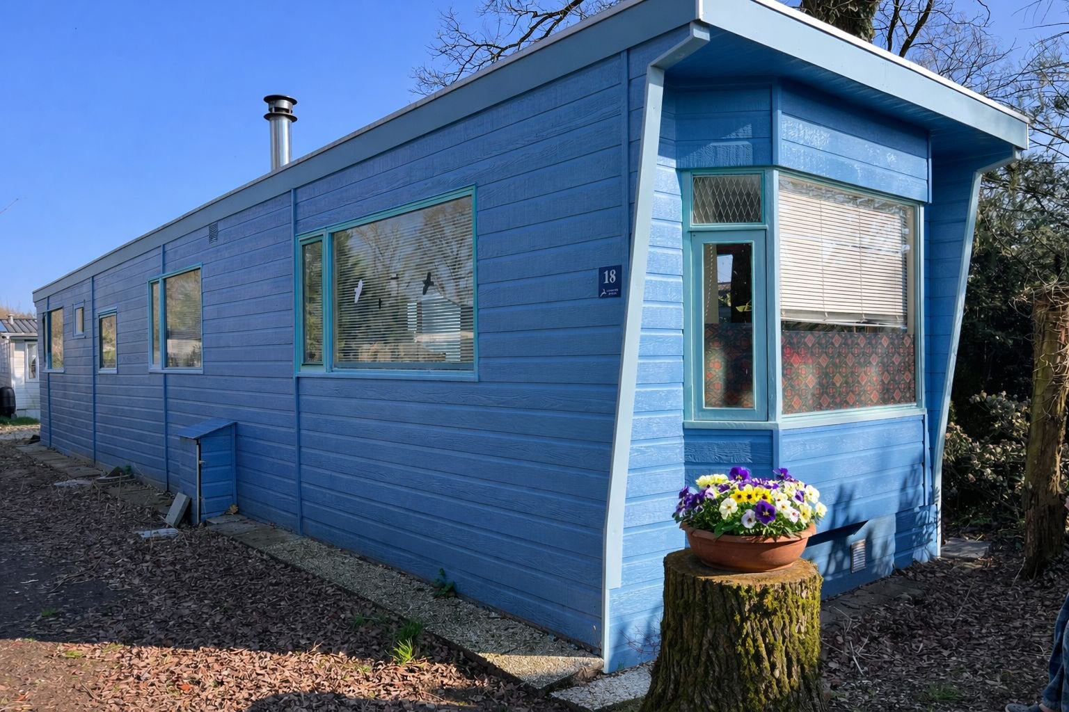 Zeer ruim en sfeervol chalet / recreatiewoning op de Veluwe!, Gelderland, 2 slaapkamers, 65 m², Verkoop zonder makelaar