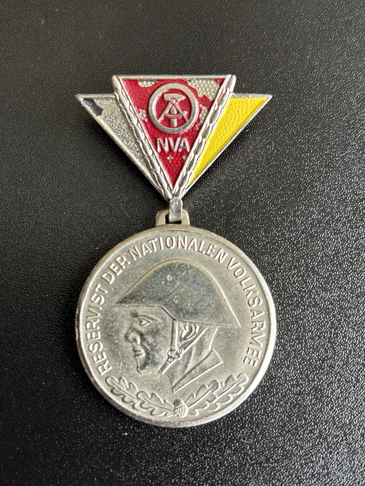 DDR NVA Reservist Medaille - Nationale Volksarmee, Verzamelen, Ophalen, Overige soorten, Duitsland, Lintje, Medaille of Wings