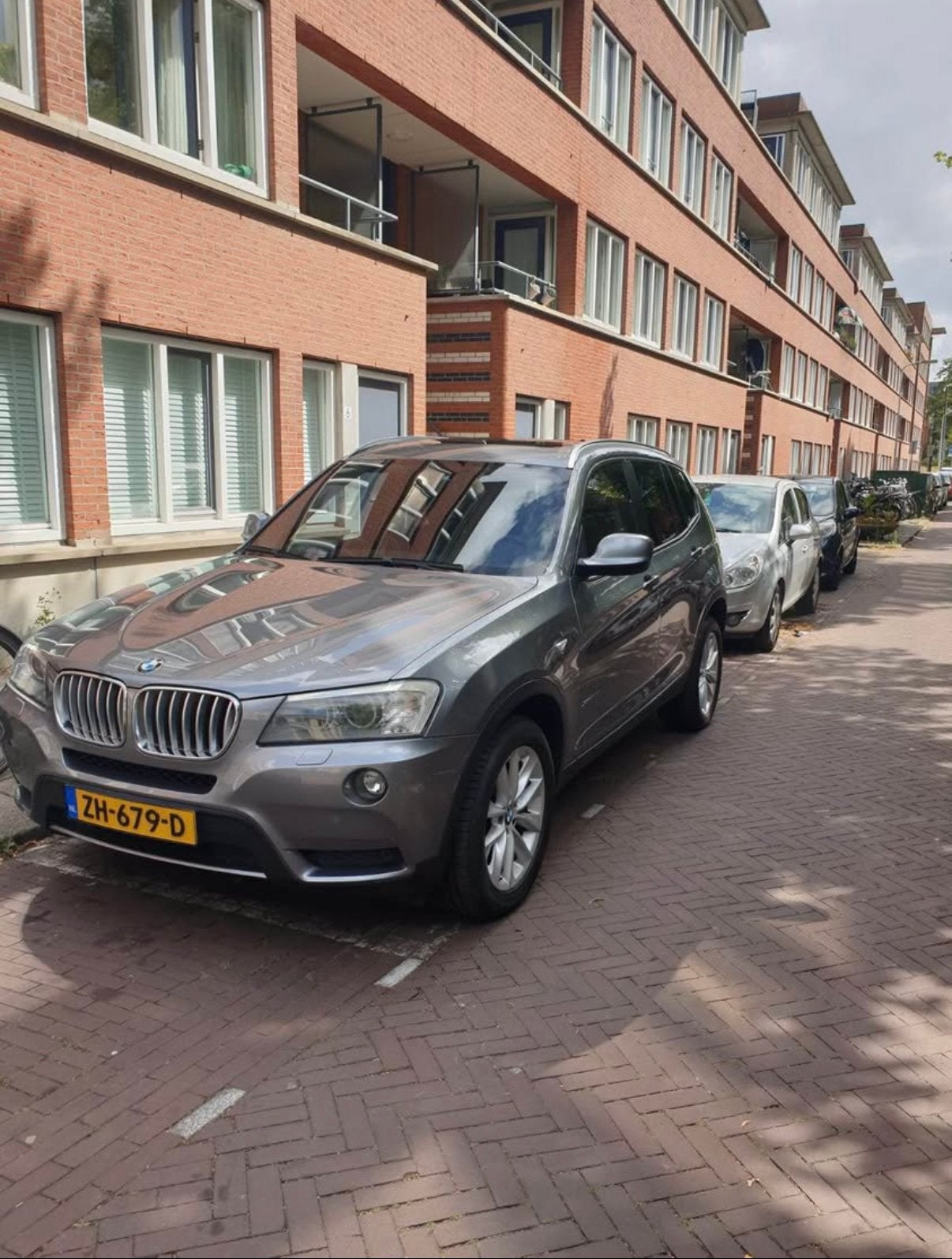 BMW X3 Xdrive 20d 184pk Aut. 2011 Grijs, Auto's, 1995 cc, Diesel, Vierwielaandrijving, Particulier