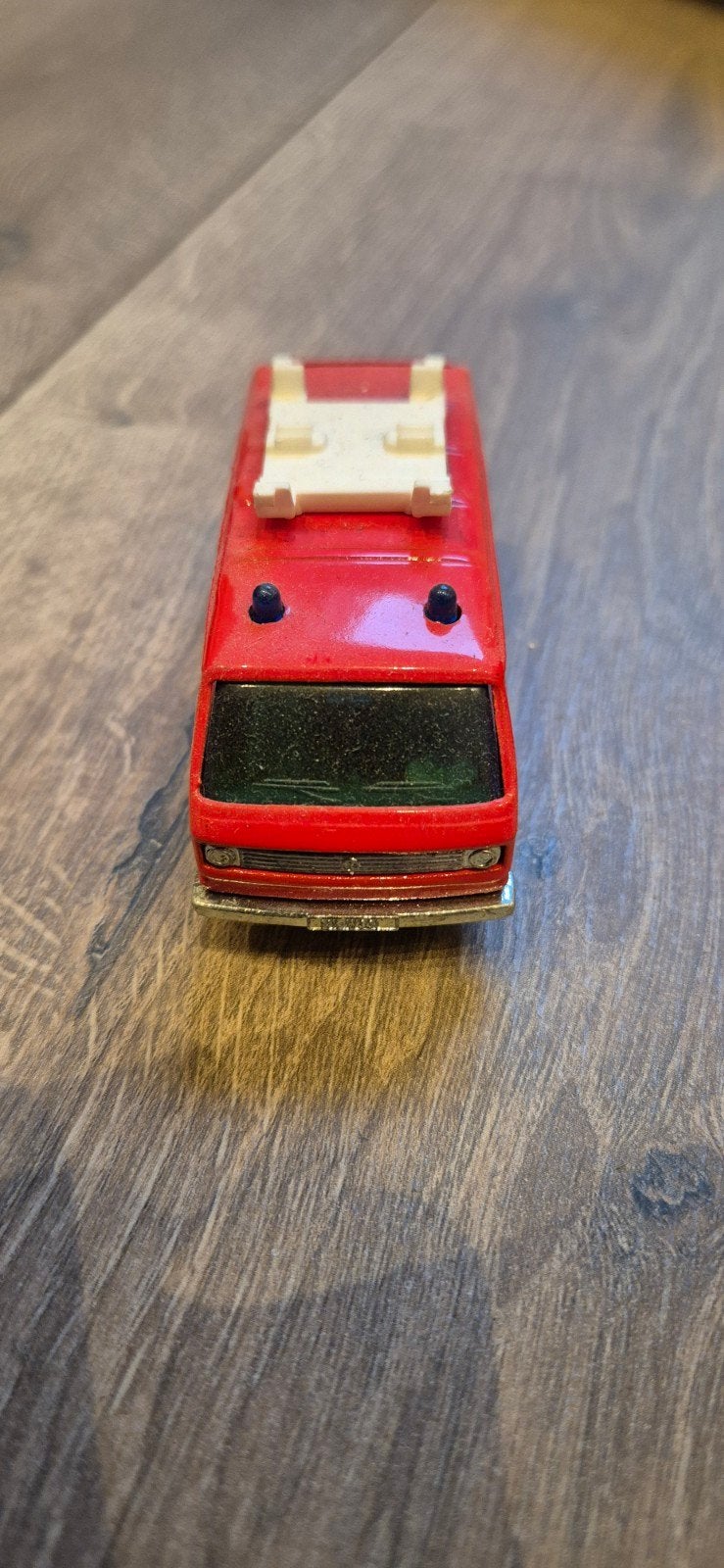 Siku VW Transporter T3 Brandweer (1981), Ophalen of Verzenden, Gebruikt